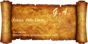 Gasz Adrienn névjegykártya